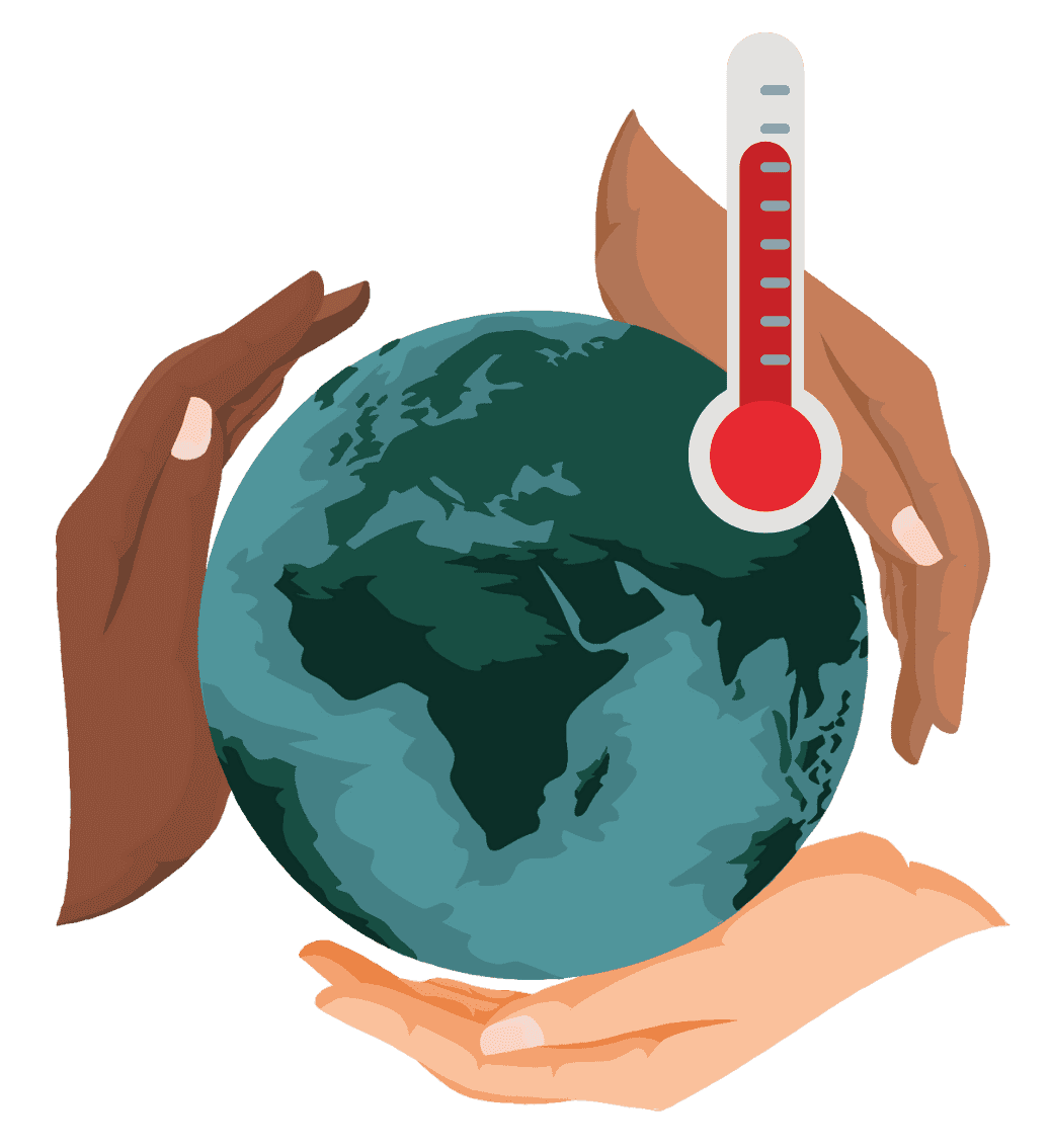 globe In hands