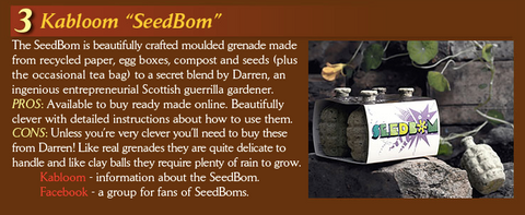 Kabloom seed bomb