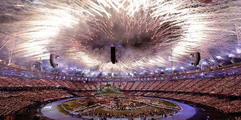Olympic games fireworks