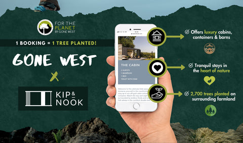 Gone West & Kip and Nook planting trees